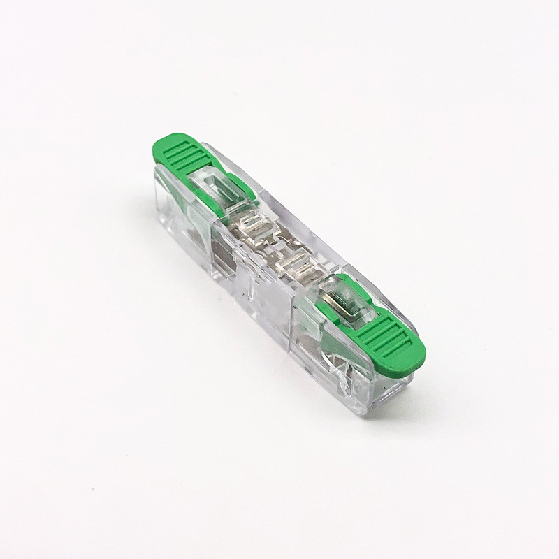 QJ-281-1 Universal 1 In 1 Out Schnell-Press Schnell-Drahtverbinder ohne Schraube für LED-Beleuchtungsanwendungen