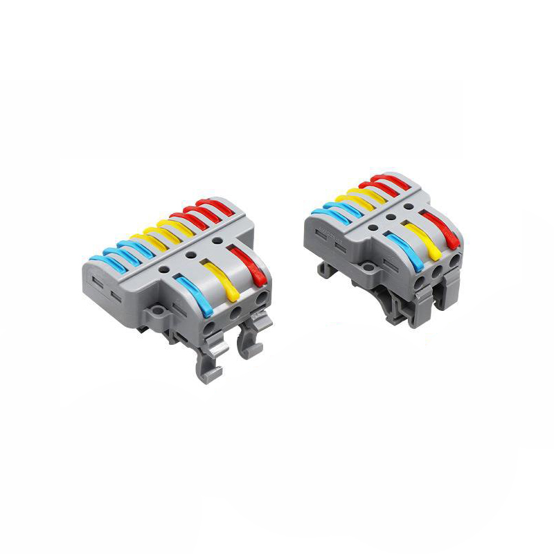 Klemmenblock 1011 3 Eingänge 9 Ausgänge DIN-Schienenmontierter Stromverteilungsklemmenblock mit Kupferkontakten und PC-Gehäuse