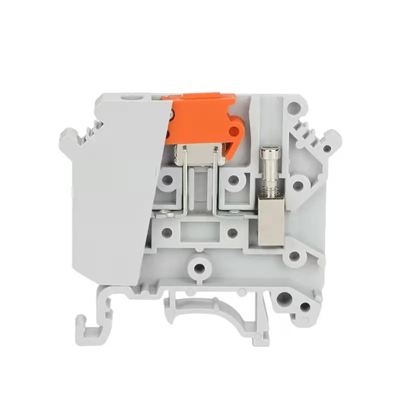 UK-MTK P/P Messerschalter-Typ DIN-Schienen-Klemmenblock – Schraubverbinder mit reinem Kupfer für 0,2–4mm² Draht