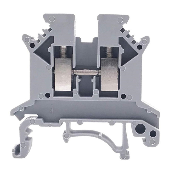UK2.5B 2,5mm² DIN-Schienen-Schraubklemmenblock-Verbinder – UK-Serie Elektrische Durchgangs-Kabelverbinder